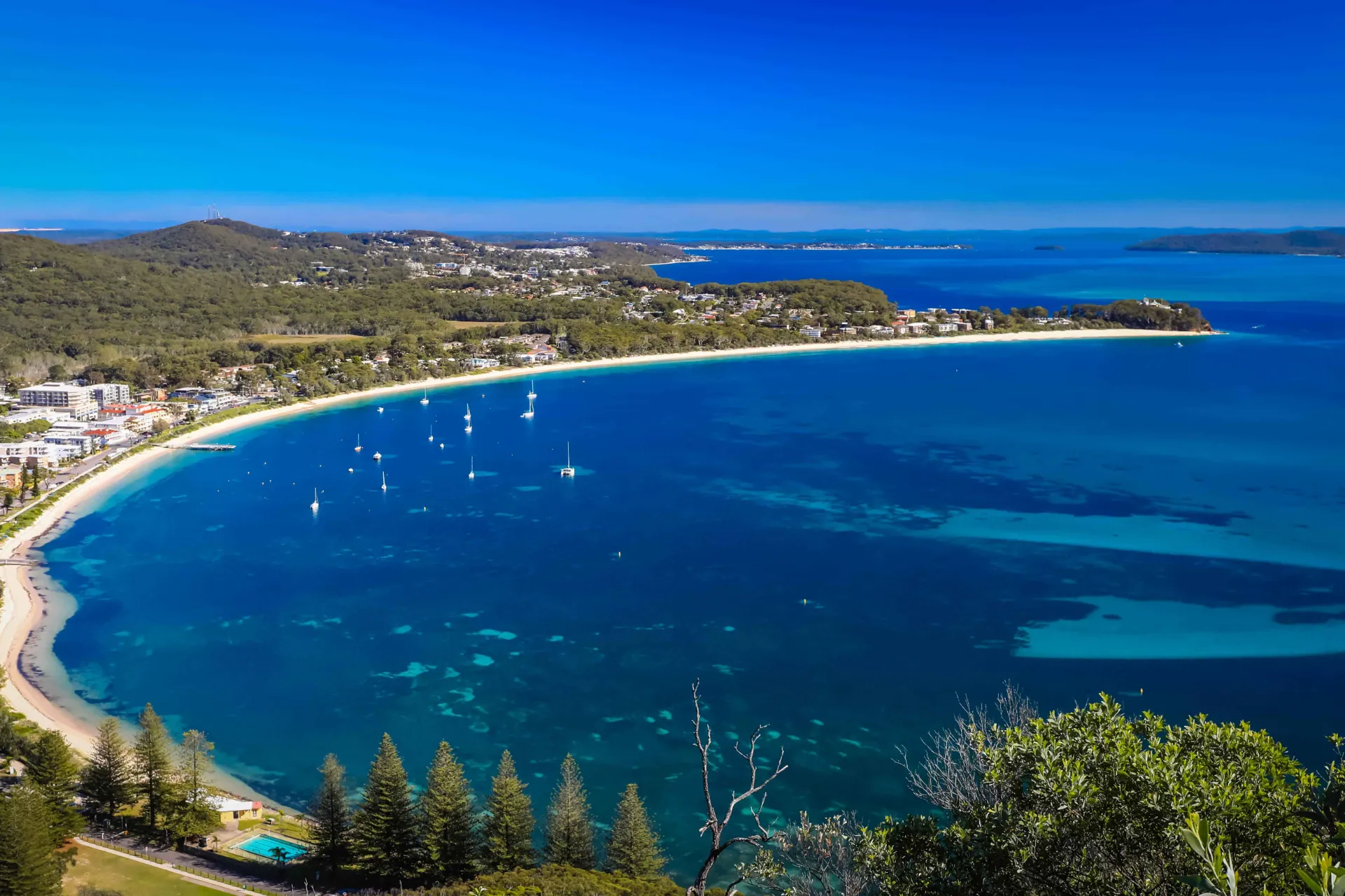 Shoal Bay i Port Stephens Shoal Bay i Port Stephens