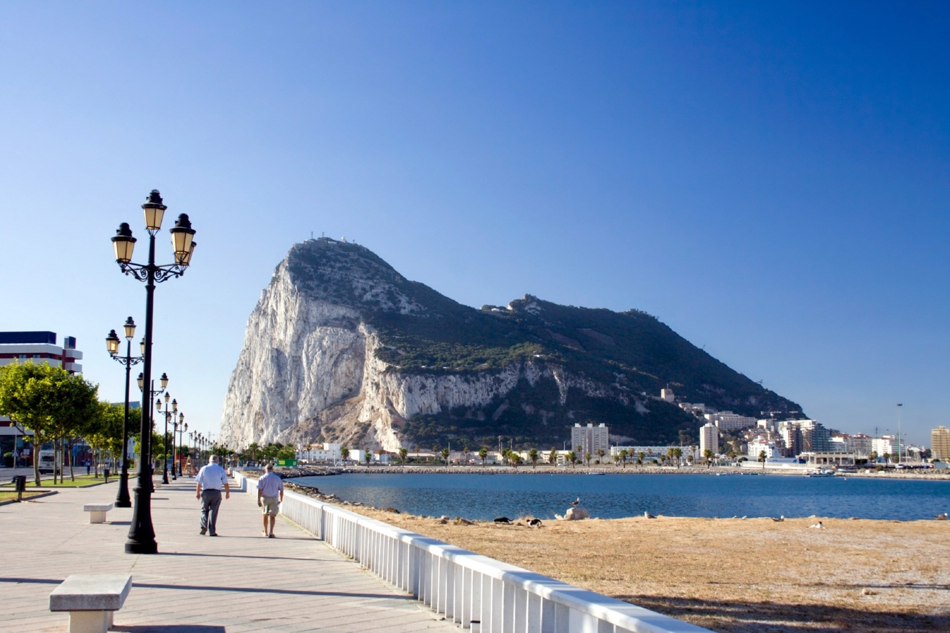 Den engelske kronkolonien Gibraltar