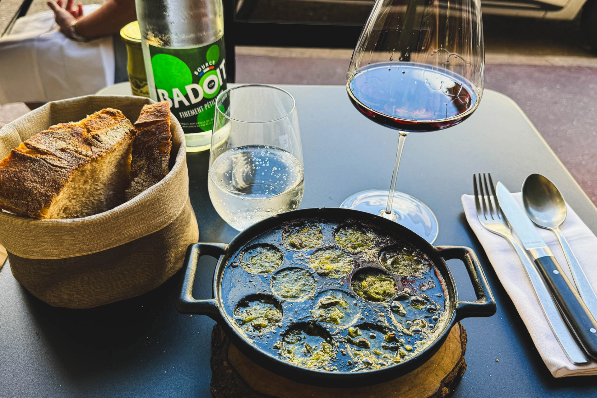 Et dusin escargot snegler - voila!