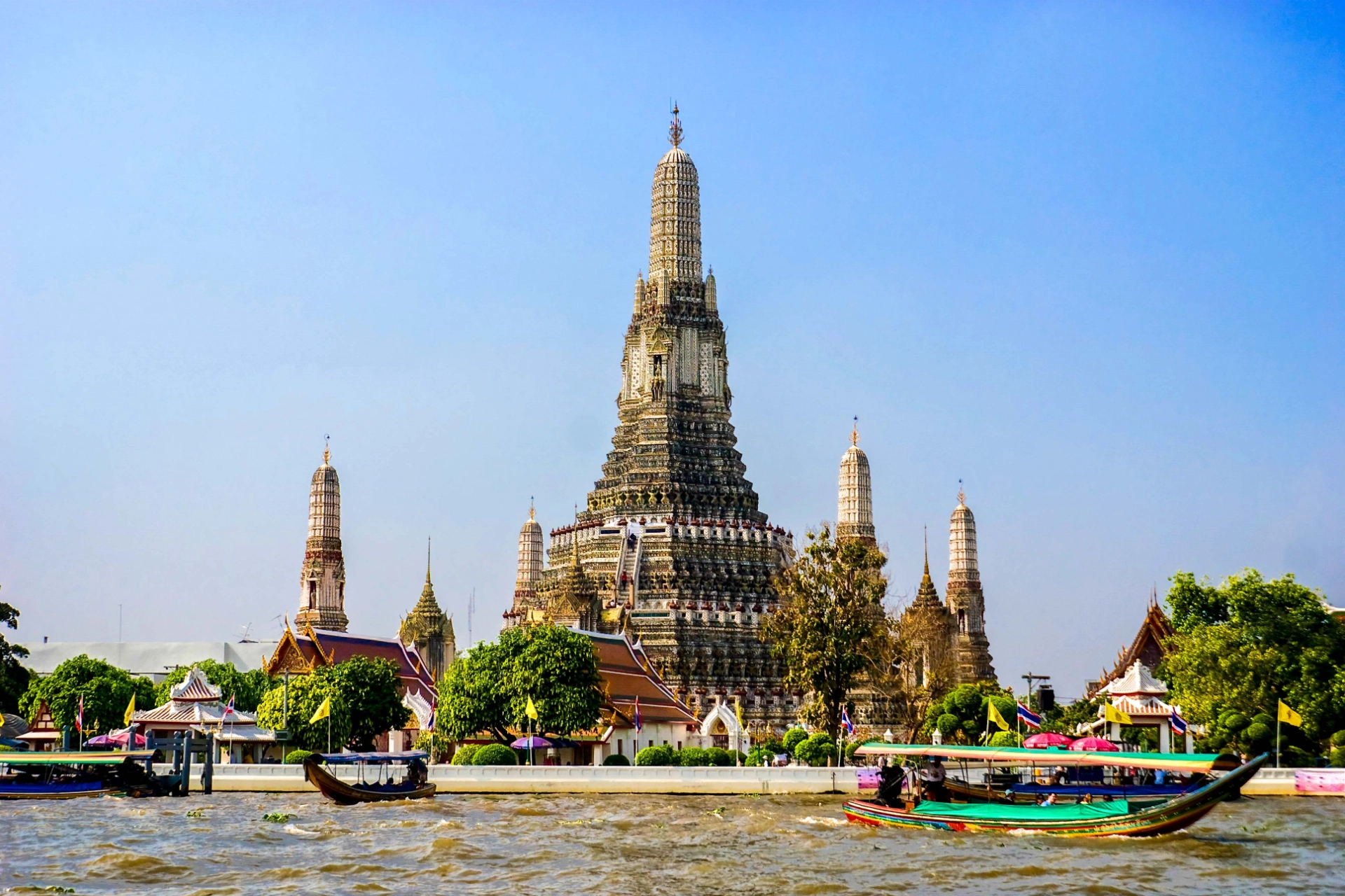 Wat Arun – også kjent som Daggryets tempel – som ligger i Bangkok