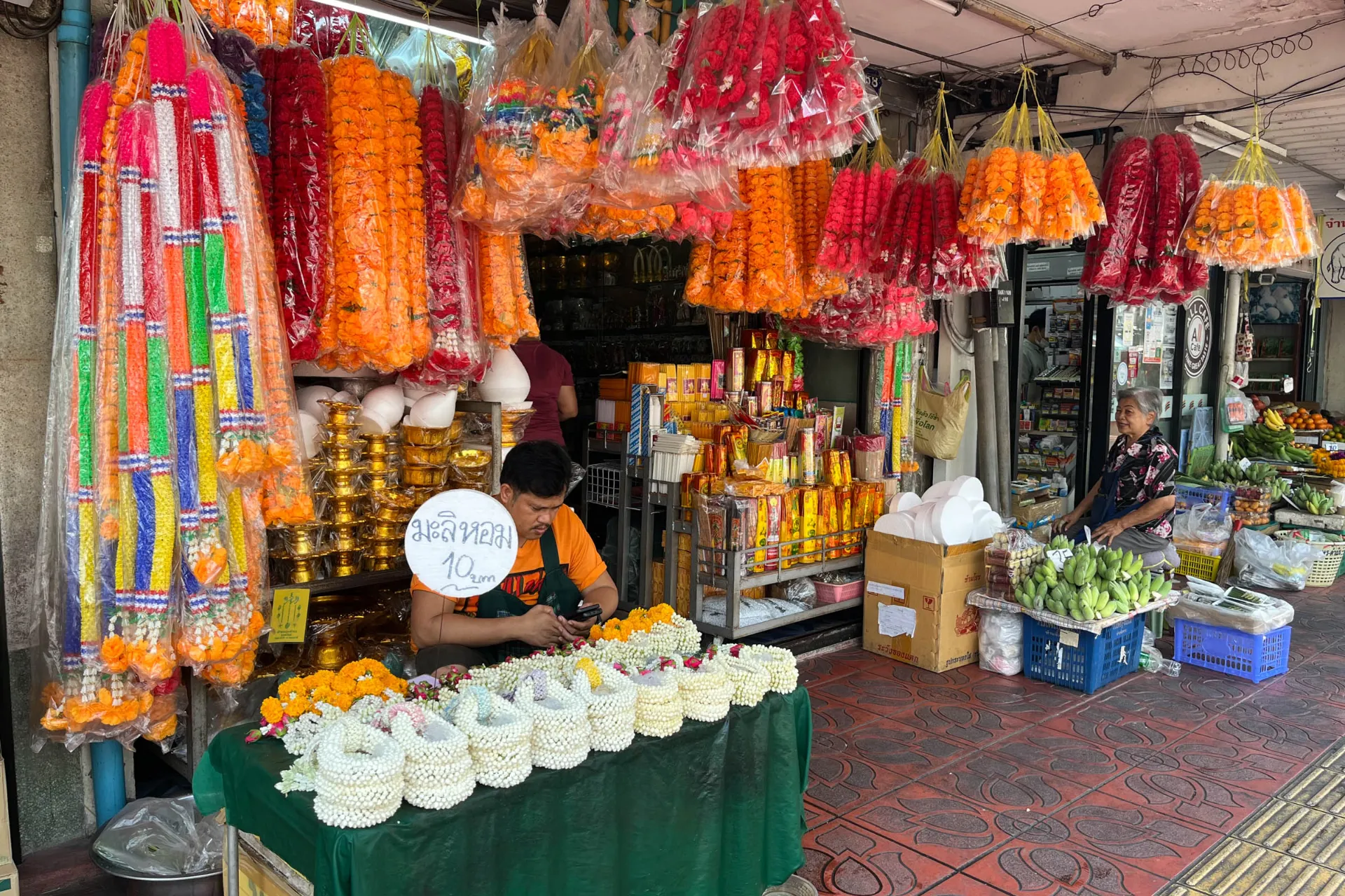 Bangkok markeds scene Bangkok markeds scene