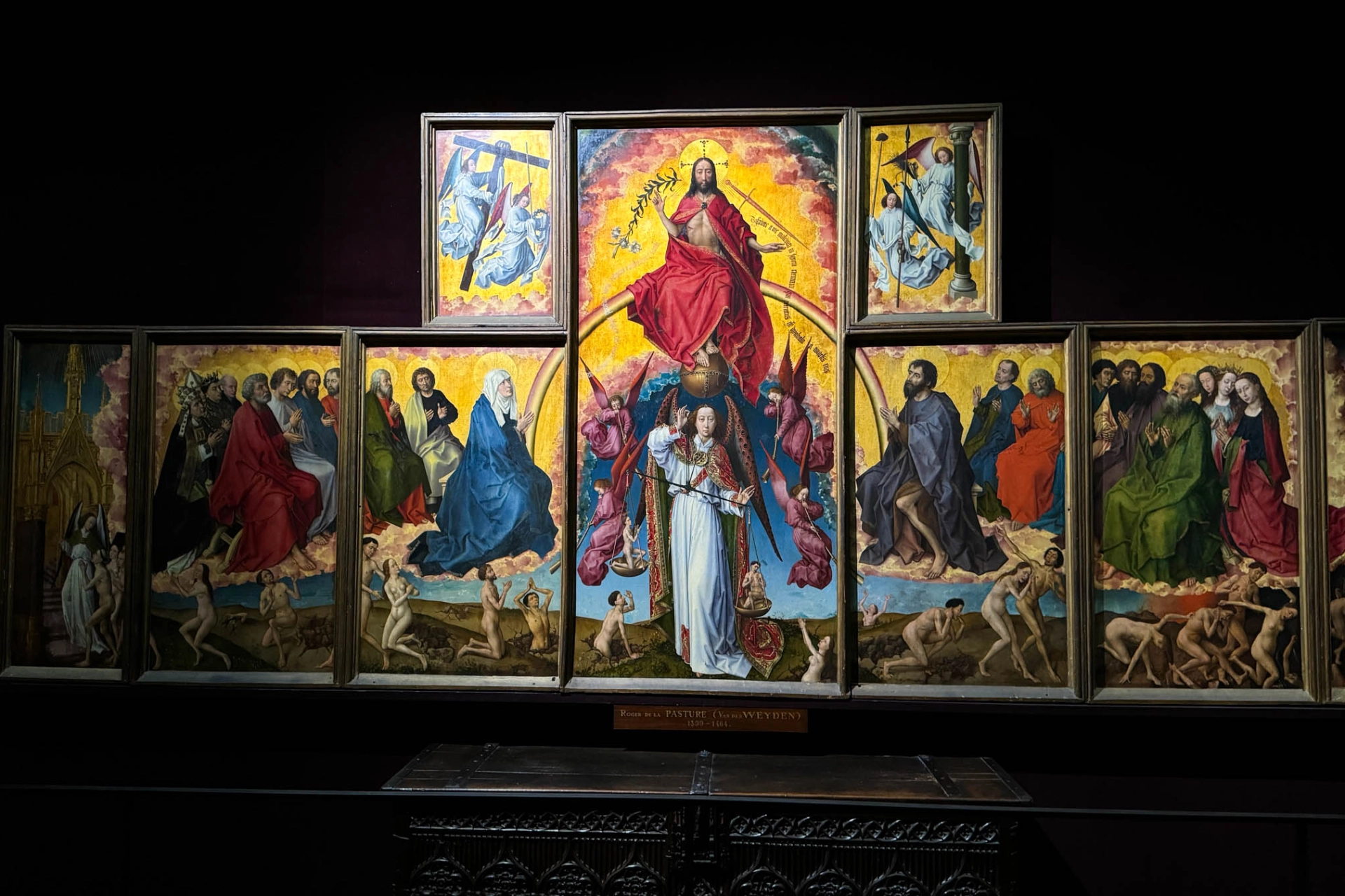     Altertavle i Beaune - af Rogier van der Wayden - ca. 1445-1490