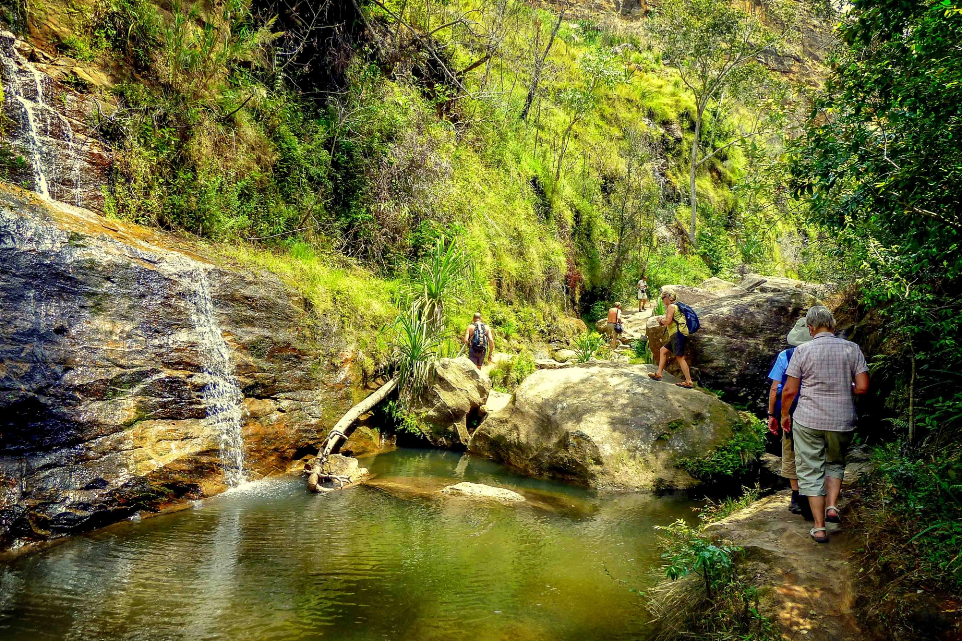 Fottur i Isalo nasjonalpark, Madagaskar