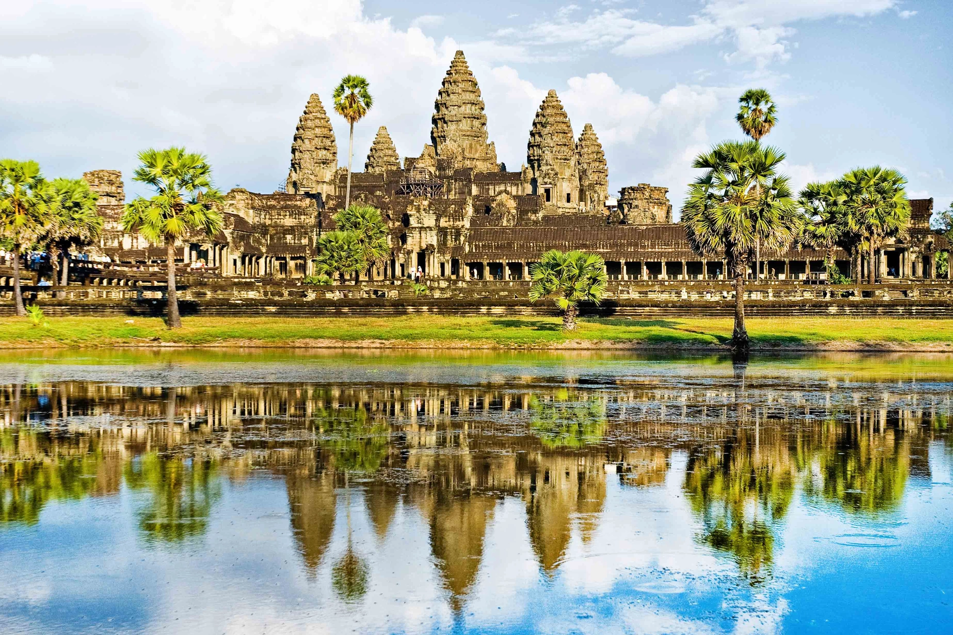 Det ikoniske Angkor Wat-templet
