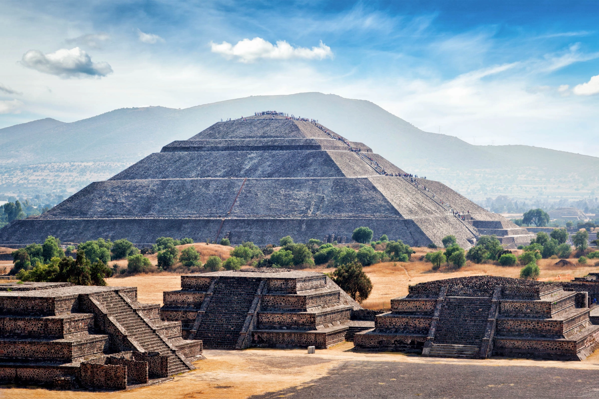 Solpyramiden i Teotihuacán