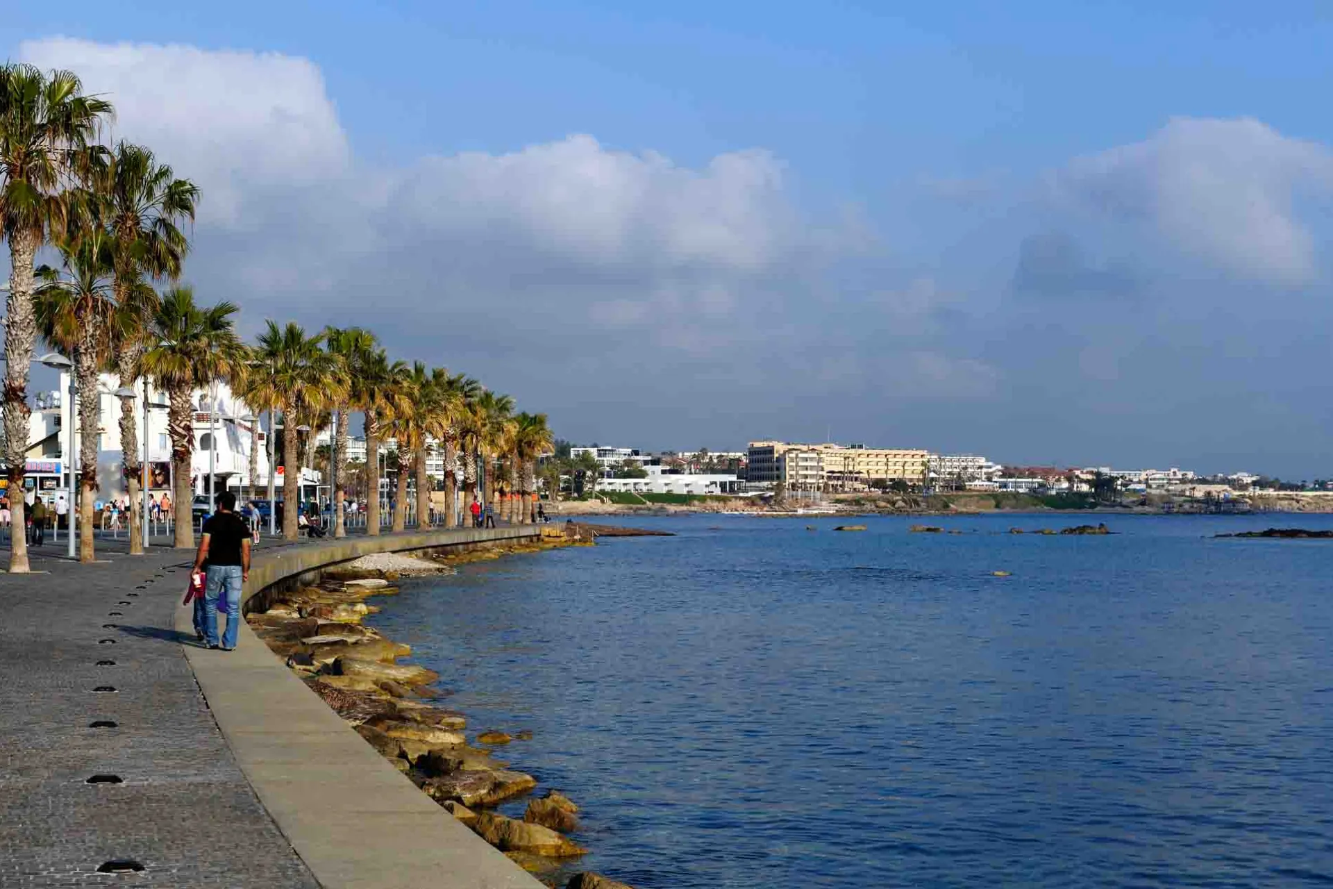 Paphos havnepromenade