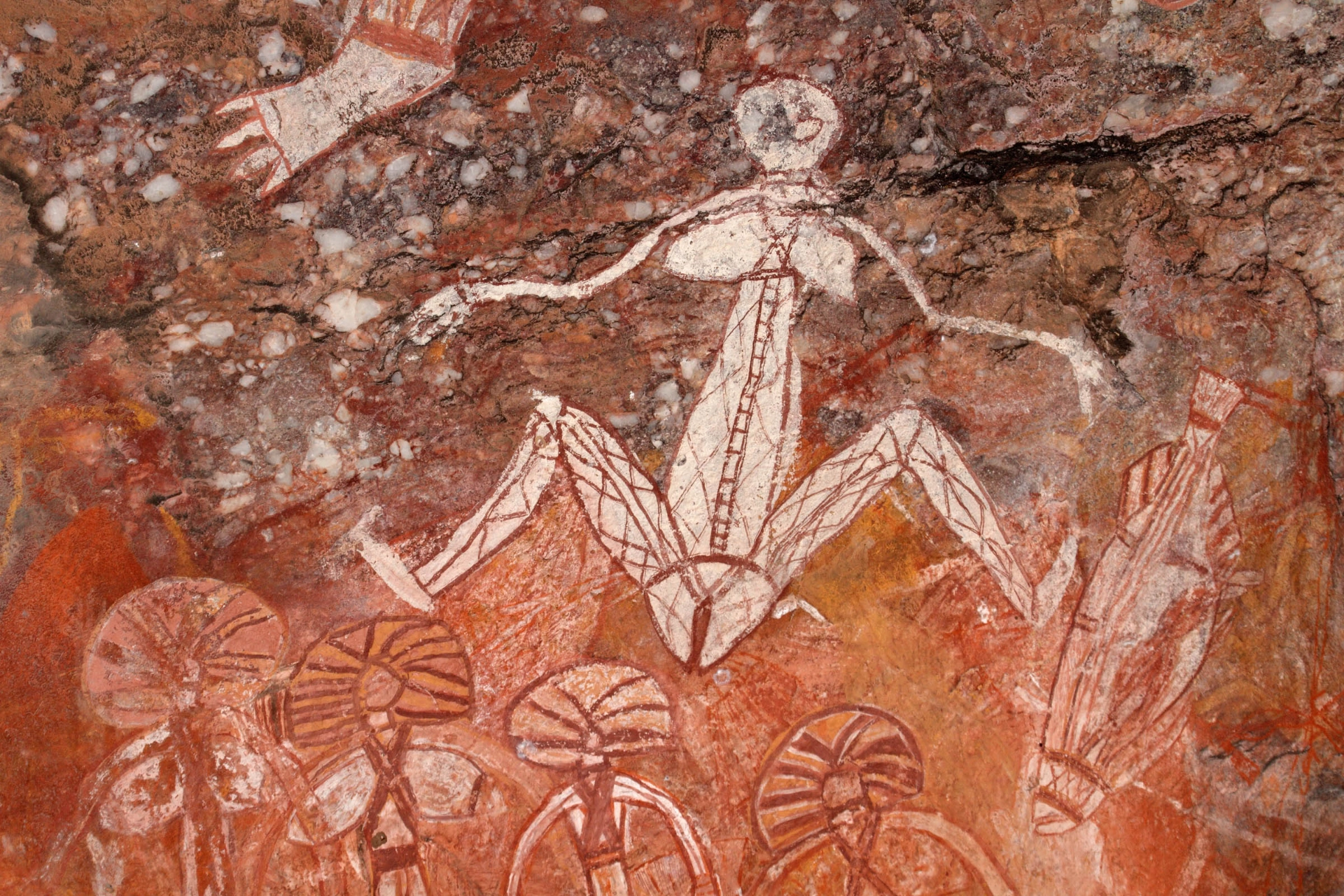 Aboriginsk hulekunst fra Kakadu National Park