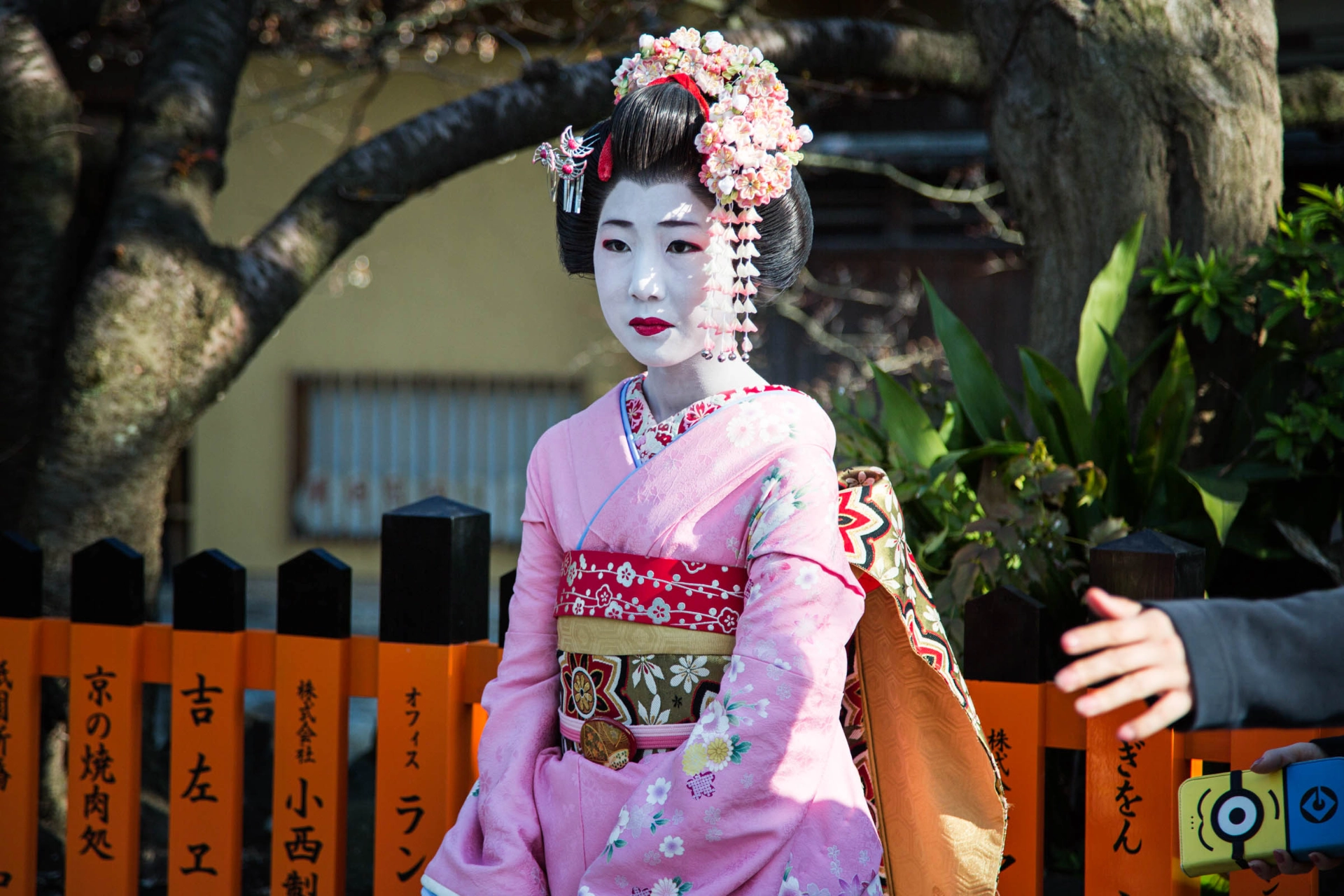 Gion er Kyotos mest kjente geisha-distrikt
