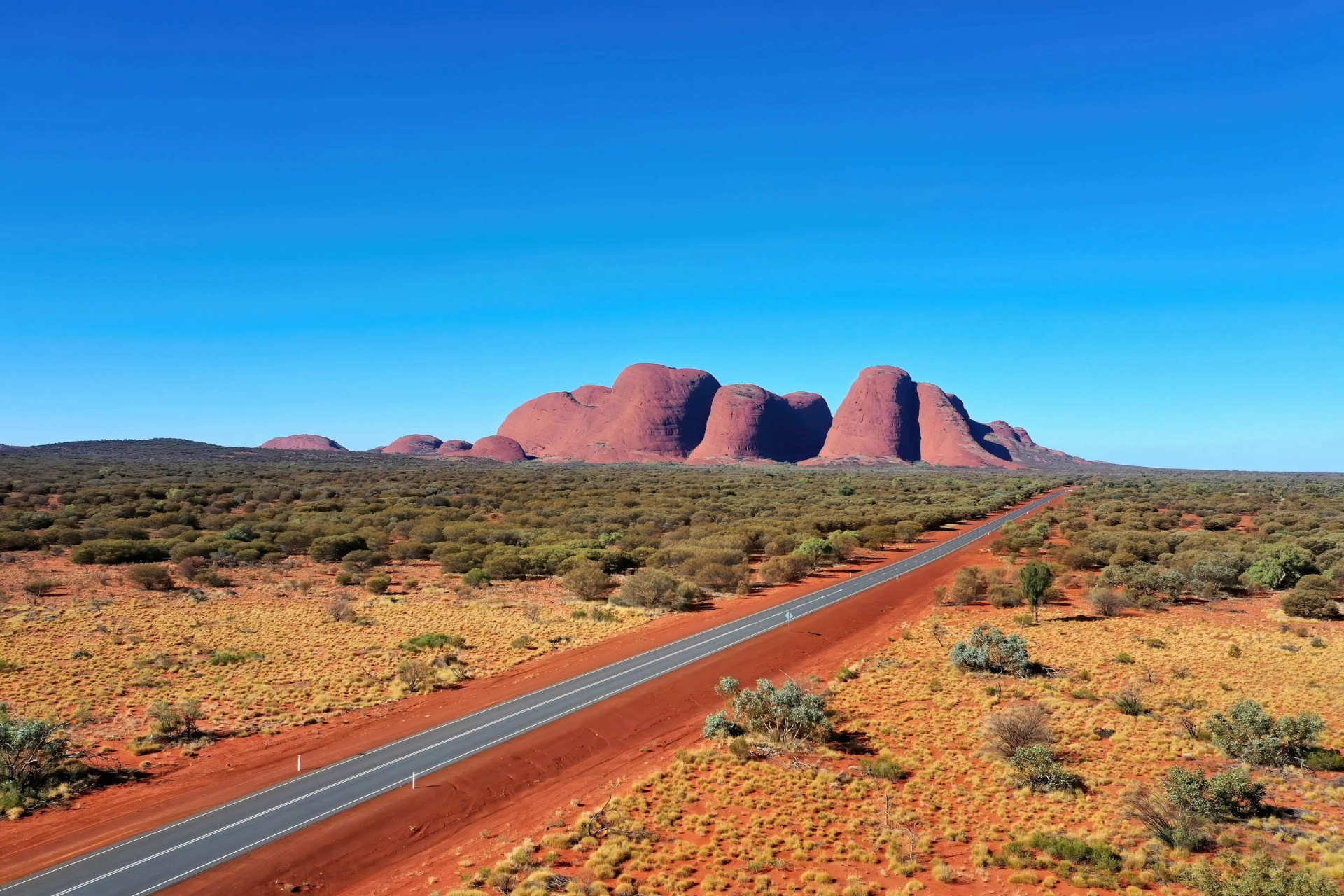 Kata Tjuta - også kjent som The Olgas