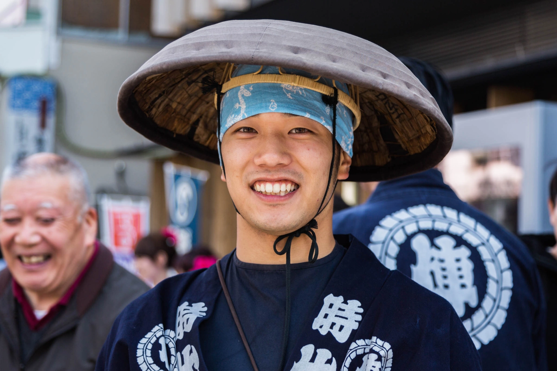 Rickshaw-sjåfør, Tokyo