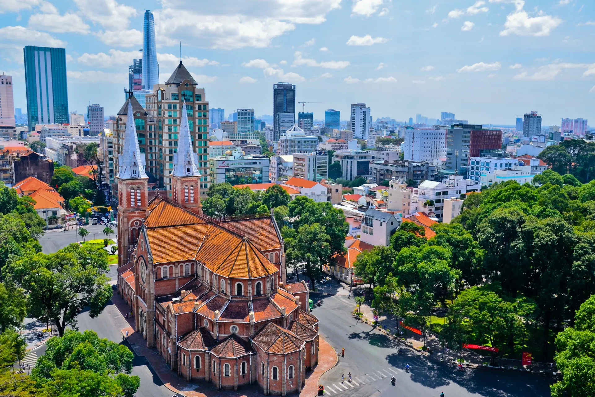 Notre Dame Katedralen i Ho Chi Minh City