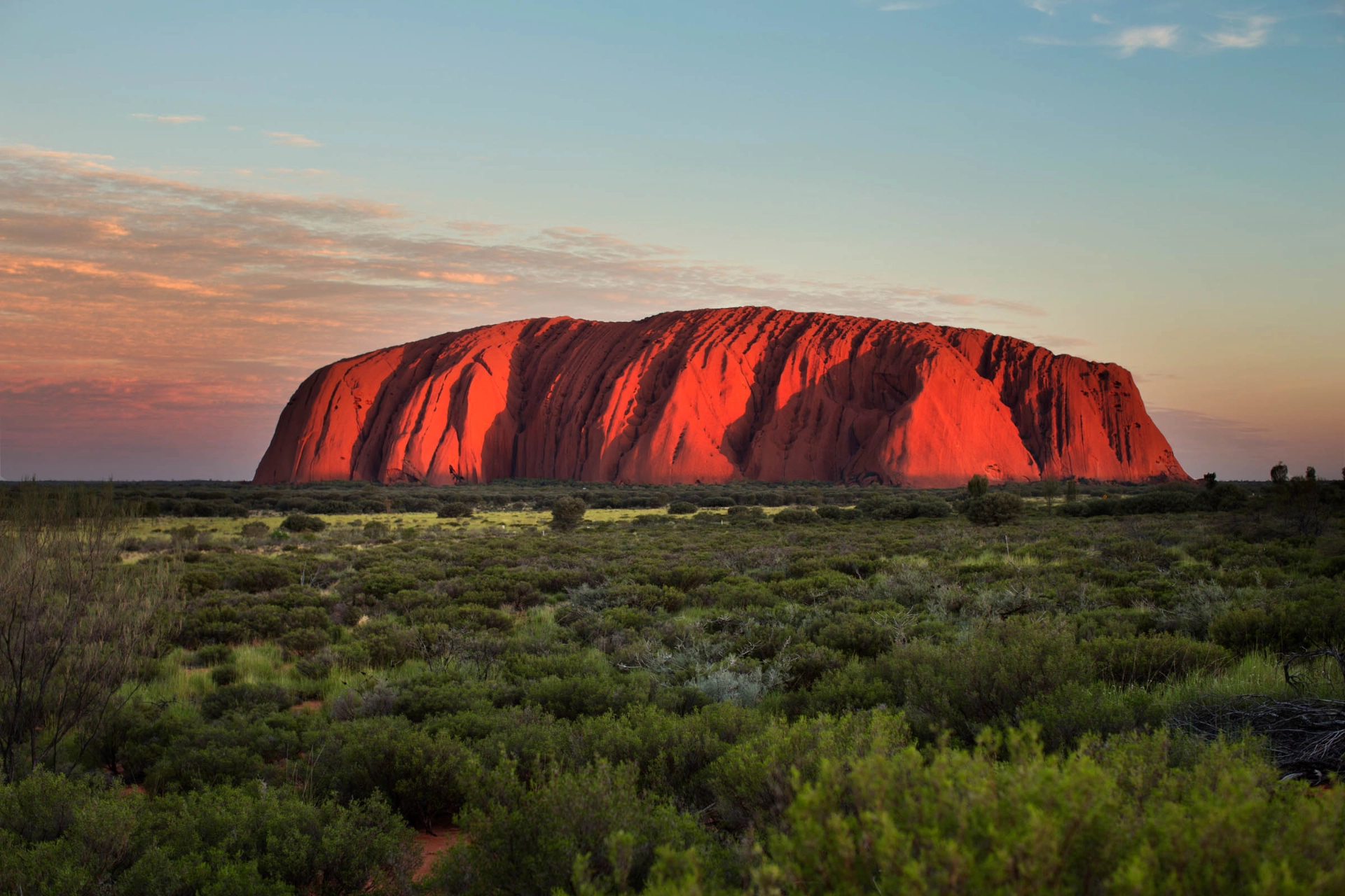 Majestetiske Ayers Rock
