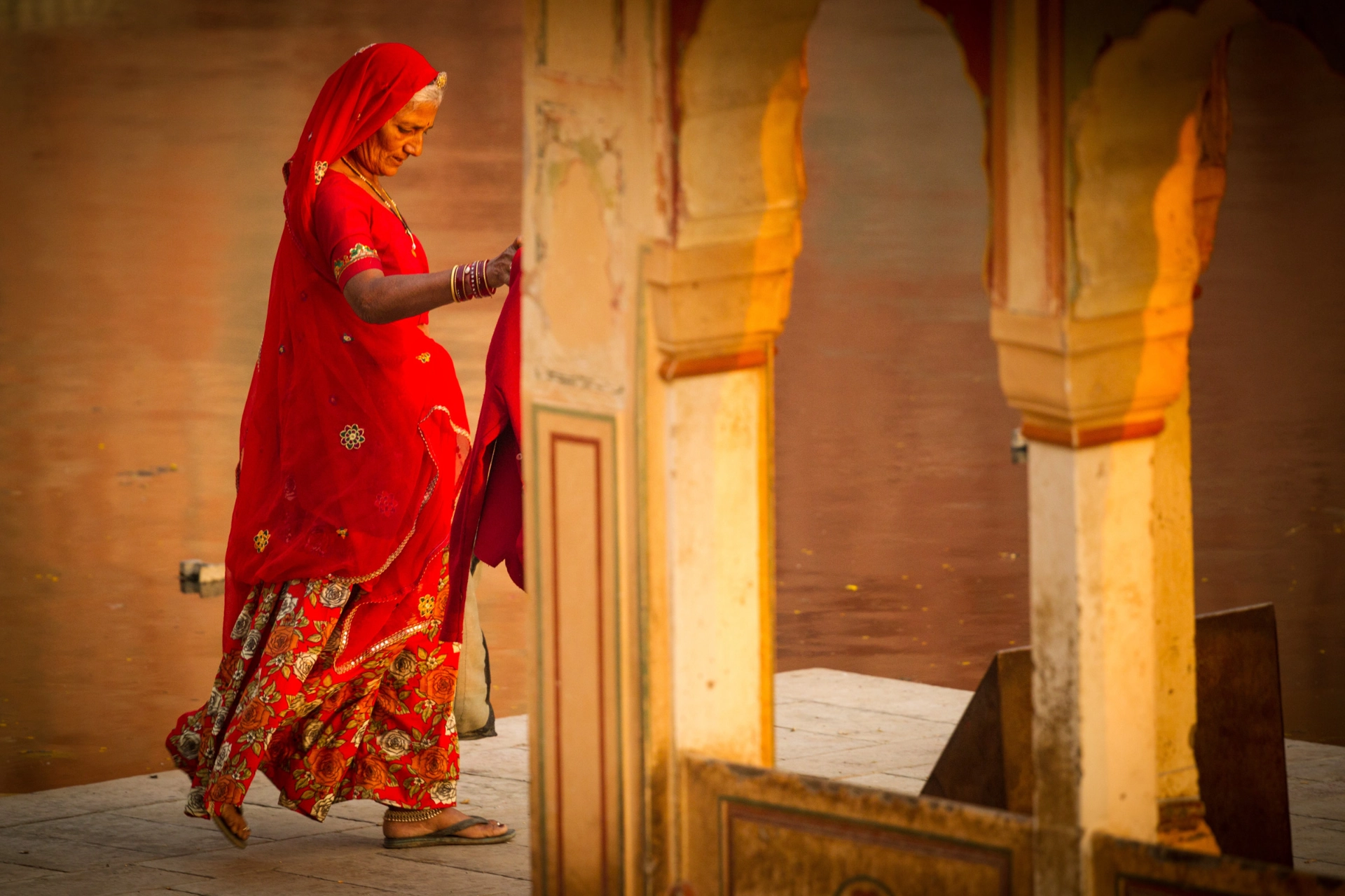 Jaipur er også kjent som den rosa byen