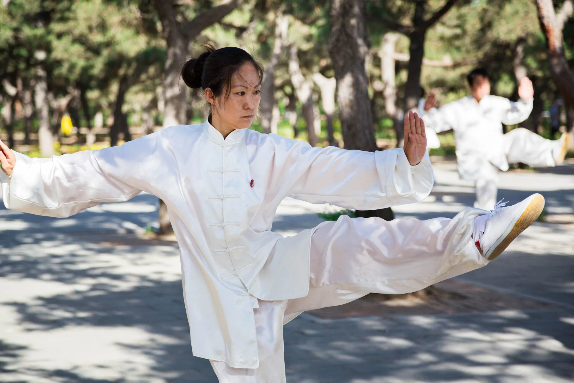 Tai Chi er en tradisjonell kampsport kjent for ro og balanse Tai Chi er en tradisjonell kampsport kjent for ro og balanse