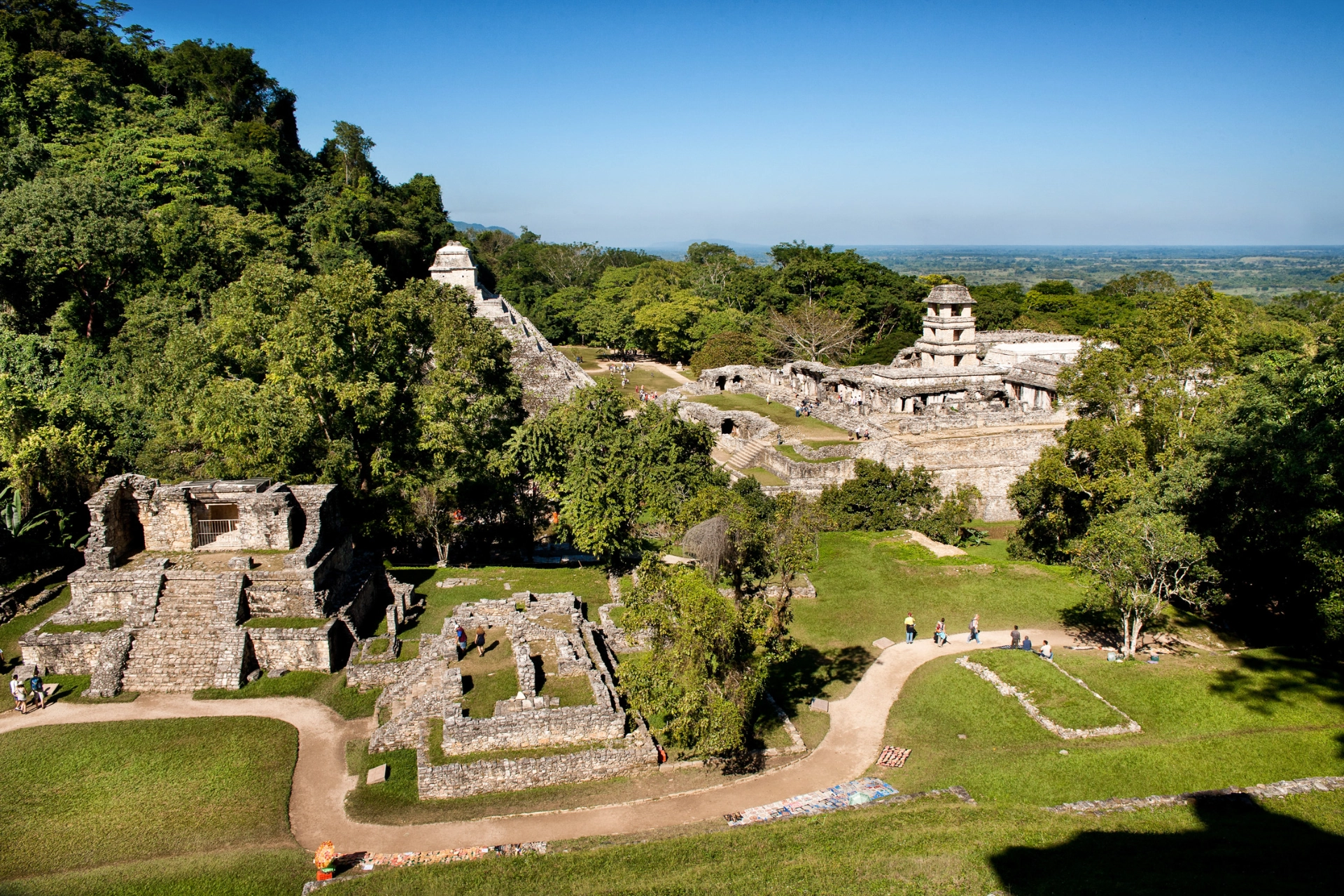 Maya-ruiner I Palenque
