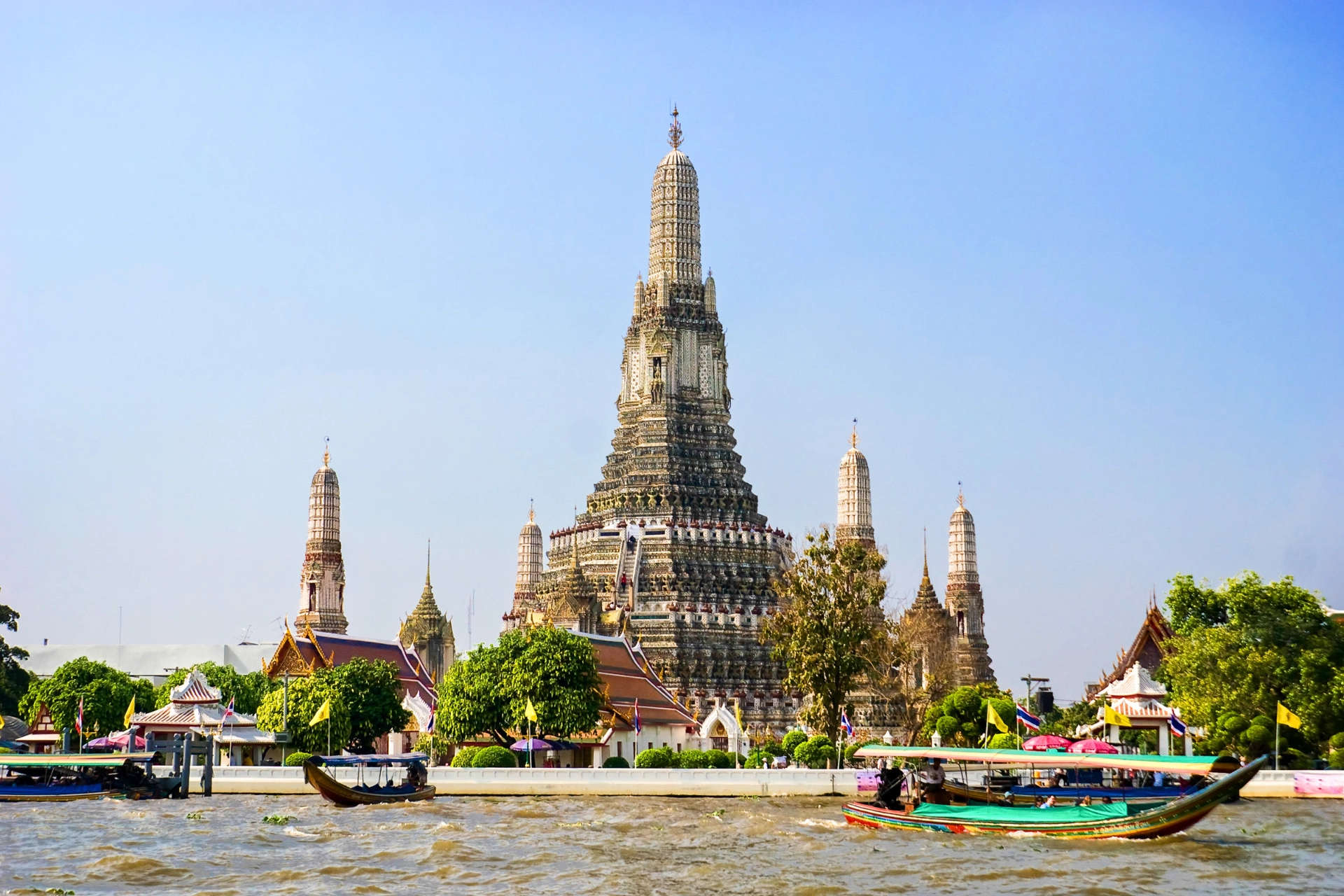 Wat Arun – også kjent som Daggryets tempel – som ligger i Bangkok