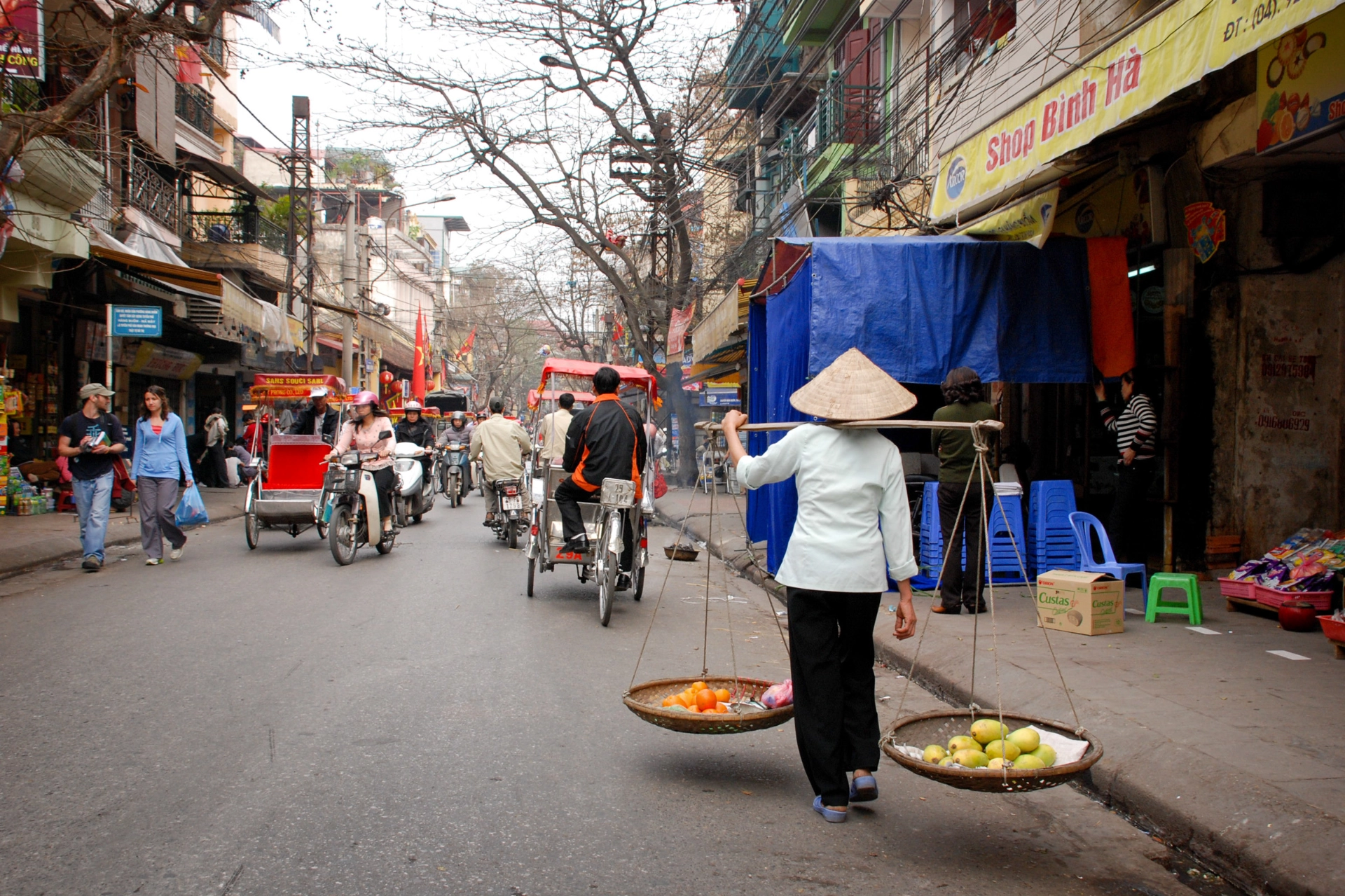 Gateliv i Hanoi