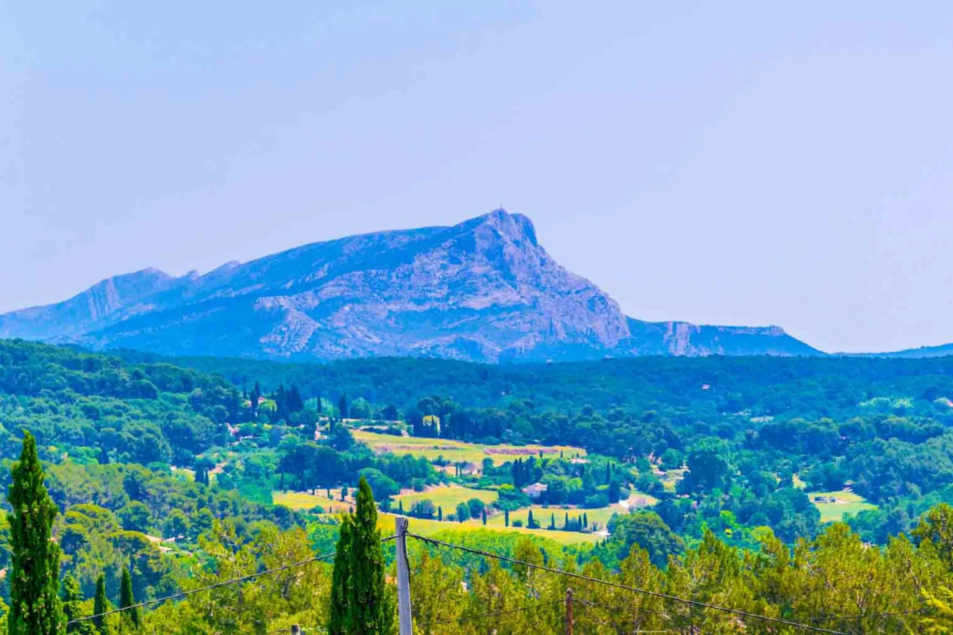 Montagne Sainte-Victoire – ett av Paul Cézannes yndlingsmotiver