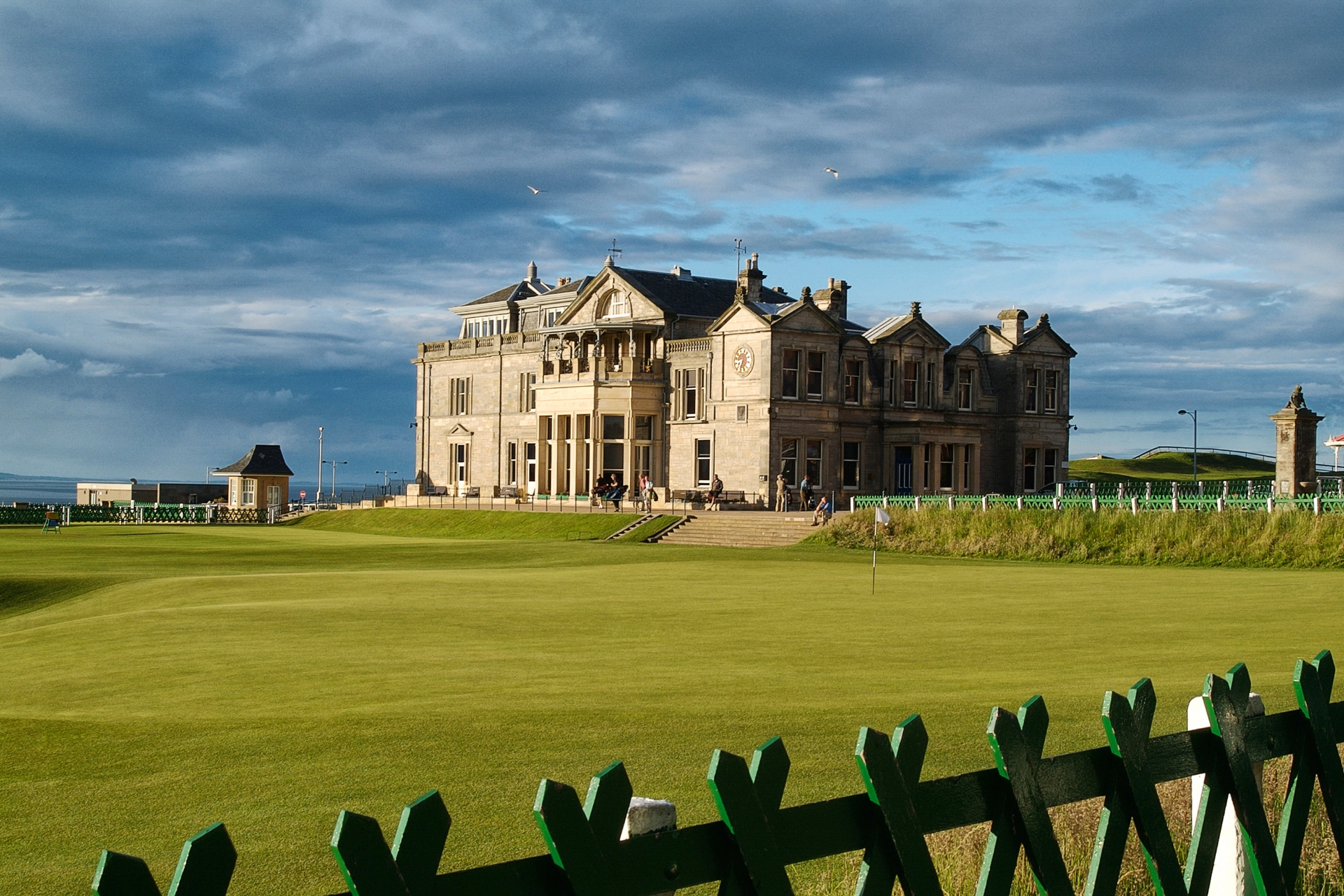 Den historiske golfklubben i St. Andrews