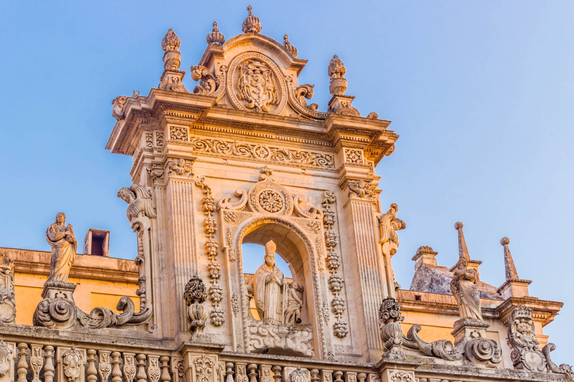 Lecce er kjent for sin barokkarkitektur