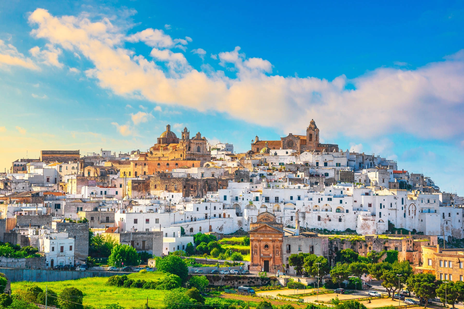Ostuni kalles også La Città Bianca - den hvite byen