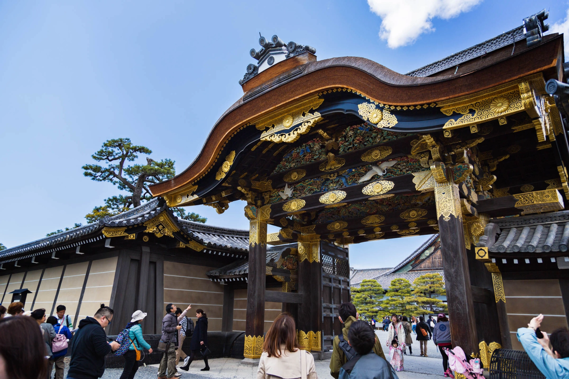 Inngangen til Nijo-borgen, Kyoto