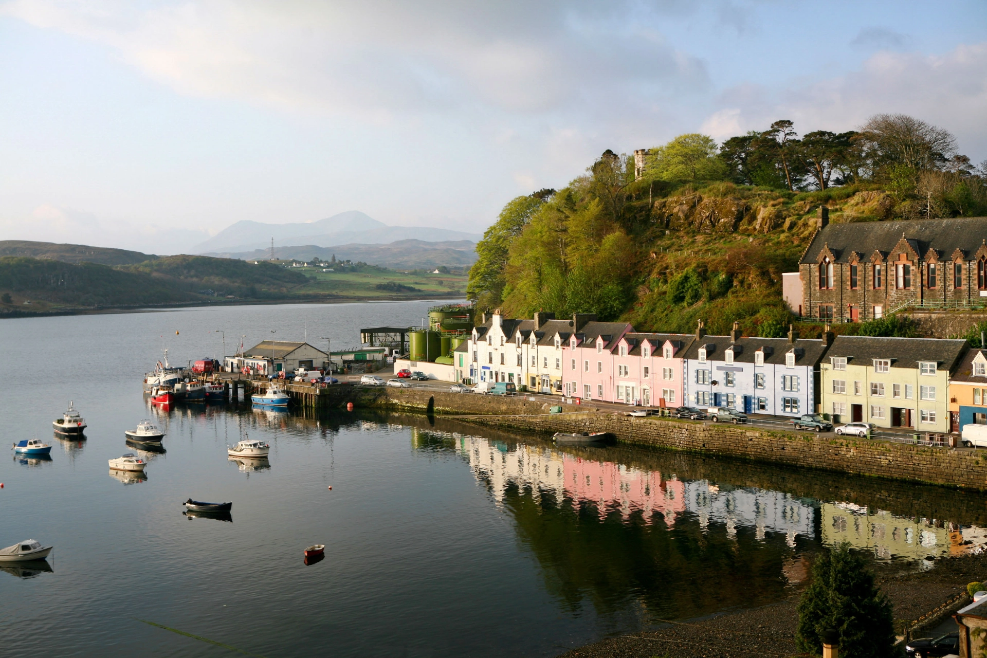 Havn ved Isle of Skye