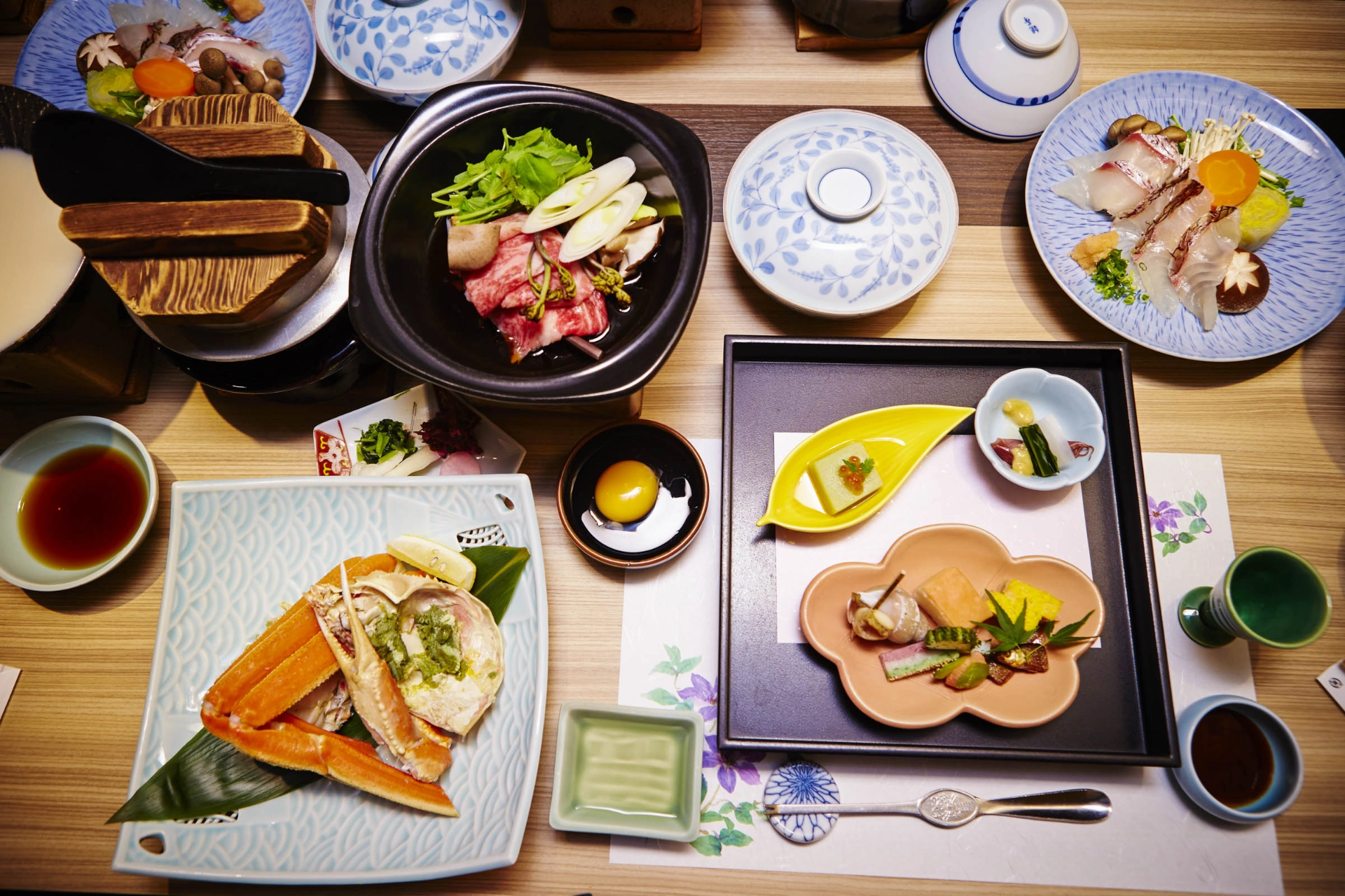 En tradisjonell kaiseki-middag