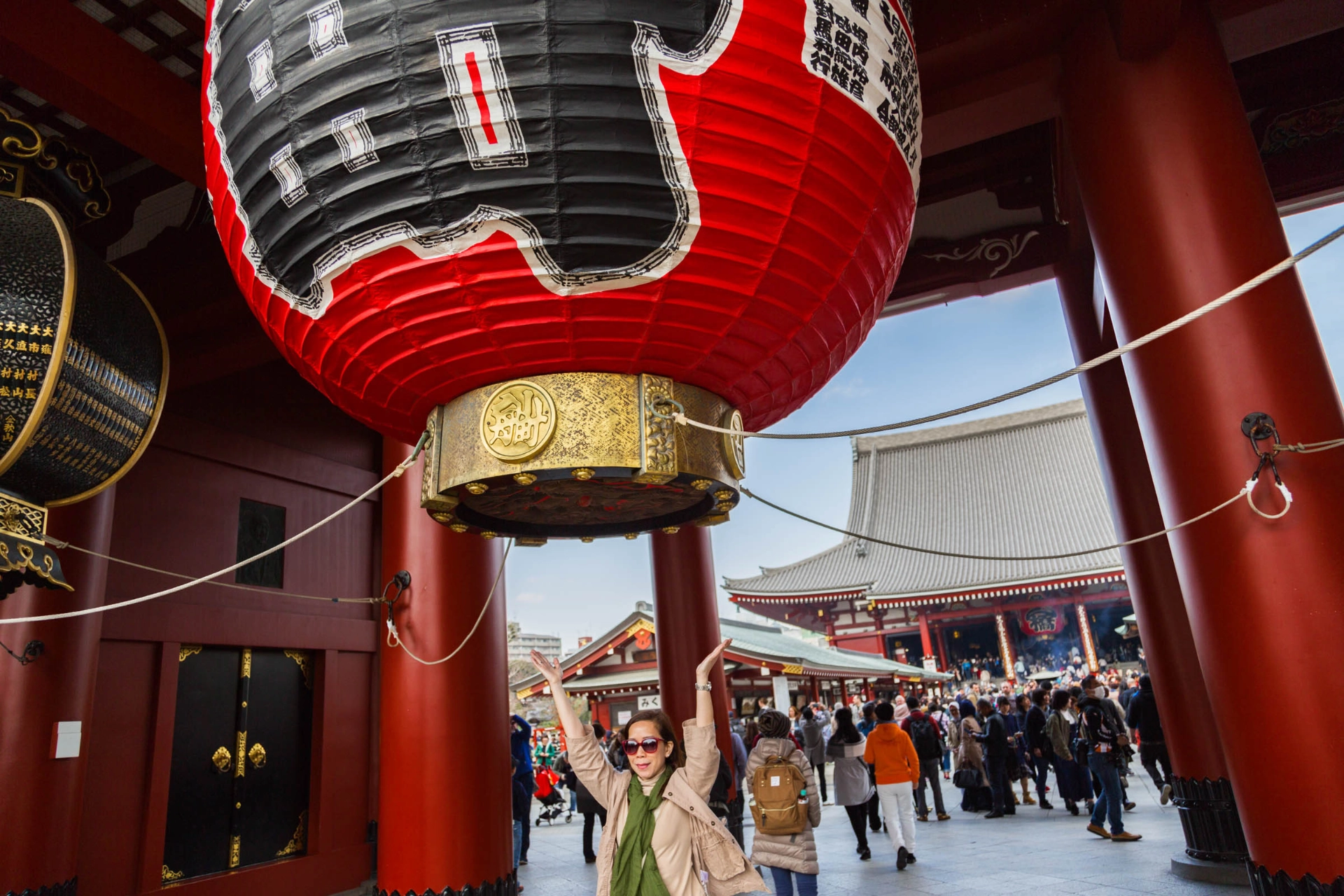 Asakusa Kannon-tempelet sies å være eldre enn Tokyo