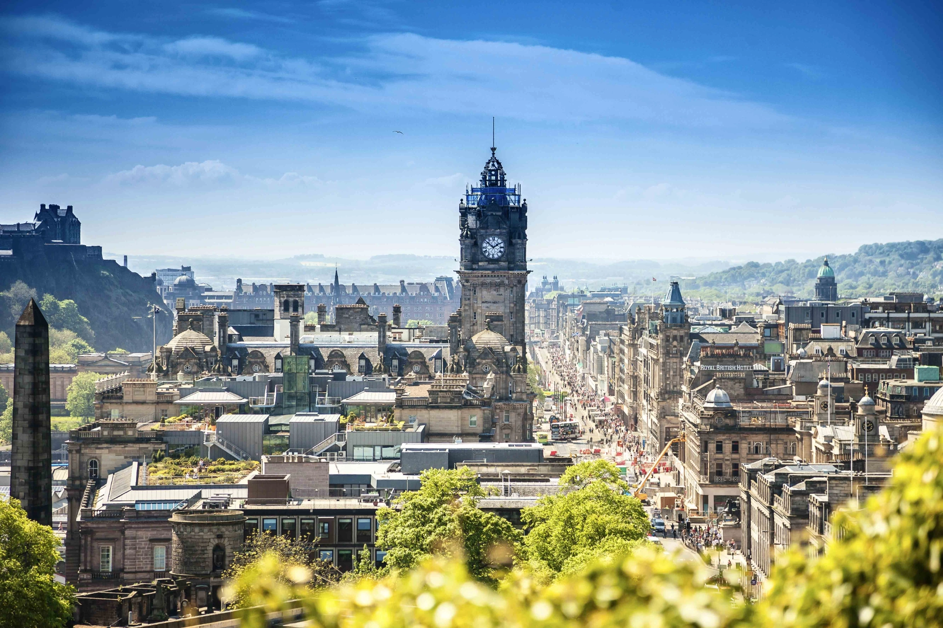 Utsikt over Edinburgh