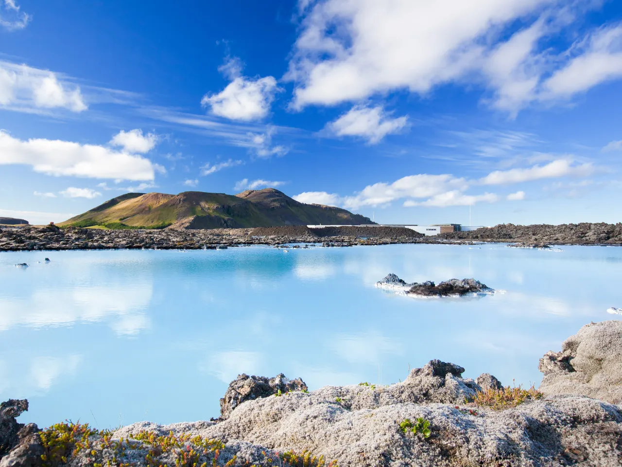 Jarðböðin i Mývatn Nature Baths, Nord-Islands 'Blå lagune'