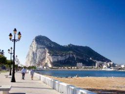 Den engelske kronkolonien Gibraltar