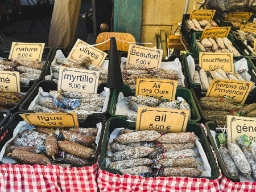  Salami-pølser med mange forskjellige smaker