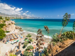 Utsikt fra Balcón de Europa i Nerja