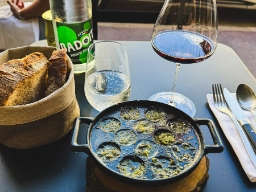 Et dusin escargot snegler - voila!