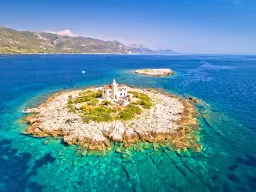 Fyrtårn ved Korčula Fyrtårn ved Korčula