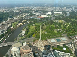 Utsikt over Melbourne fra Eureka Skydeck