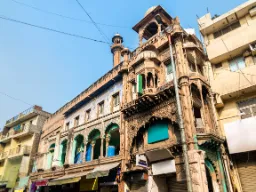 Basar i Delhi i gammel moské