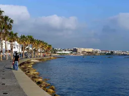 Paphos havnepromenade