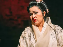 Scene fra Puccinnis Madame Butterfly Scene fra Puccinnis Madame Butterfly