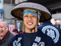 Rickshaw-sjåfør, Tokyo