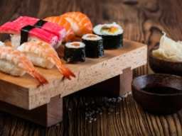 Fersk sushi