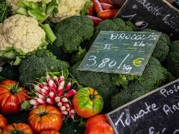 Grønnsaksmarked i Aix