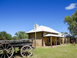 Alice Springs Telegraph Station ble bygget i 1872
