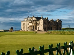 Den historiske golfklubben i St. Andrews