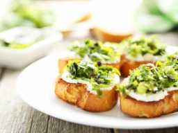 Klassiske italienske bruschetta