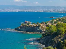 Akamas-halvøya, et naturreservat nordvest for Paphos