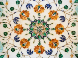 Marmordekorasjon, Agra