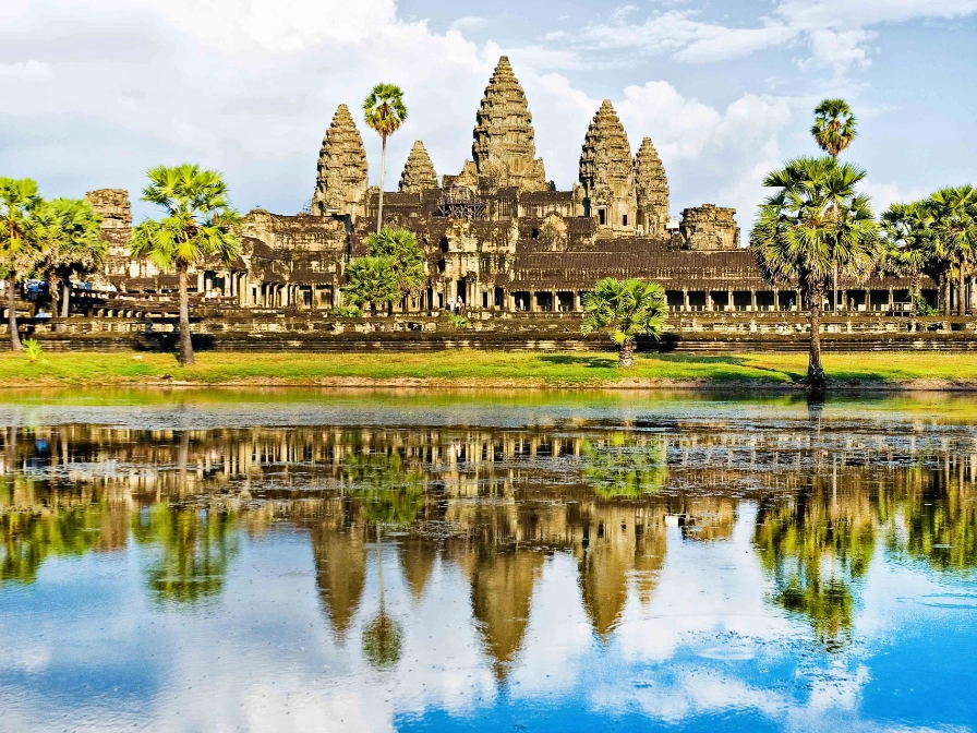 Det ikoniske Angkor Wat-templet