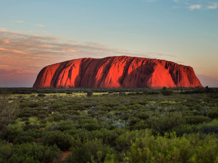 Majestetiske Ayers Rock
